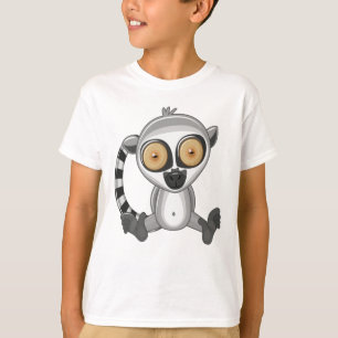 Lemur Niedlich Kawaii Cartoon T-Shirt