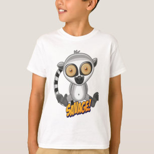 Lemur Niedlich Kawaii Cartoon T-Shirt
