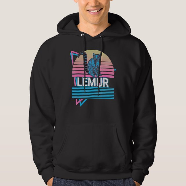 Lemur Retro Hoodie (Vorderseite)