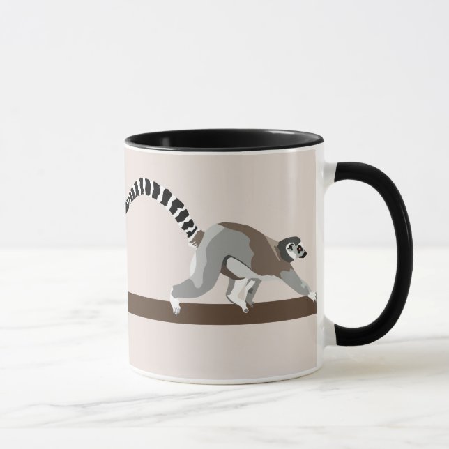Lemur-Tasse Tasse (Rechts)