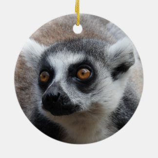 Lemur-Verzierung Keramik Ornament