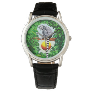 Lemur von Madagaskar Armbanduhr
