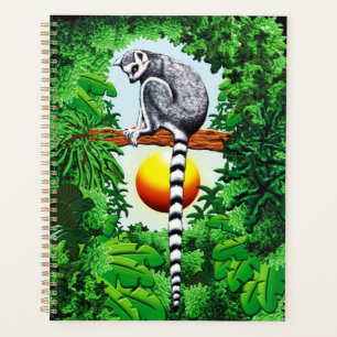 Lemur von Madagaskar Planer