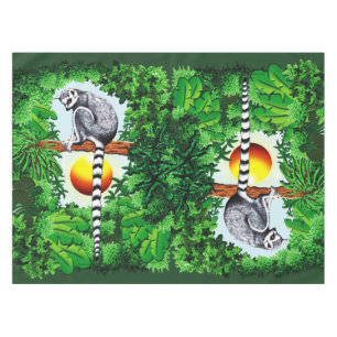 Lemur von Madagaskar Tischdecke