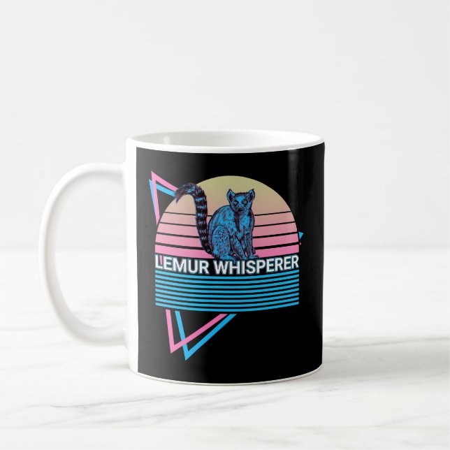Lemur Whisperer Lemur Whisperer Ringschneegel Lemu Kaffeetasse (Links)