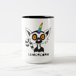 LemurCorn Zweifarbige Tasse