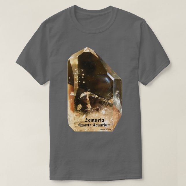 Lemuria Quartz Aquarium T-Shirt (Design vorne)