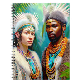 Lemurian Bird People of the Far North Notebook Notizblock