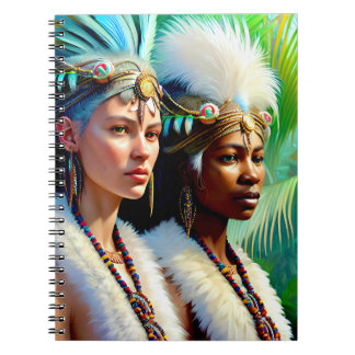 Lemurian Bird People of the Far North Notebook Notizblock