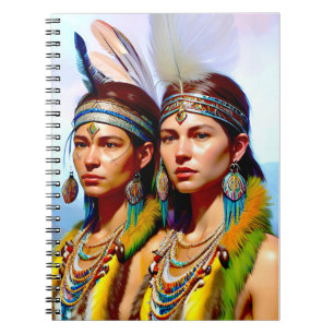 Lemurian Bird People of the Far North Notebook Notizblock