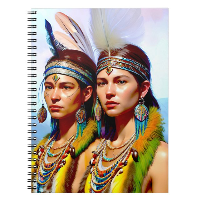 Lemurian Bird People of the Far North Notebook Notizblock (Vorderseite)