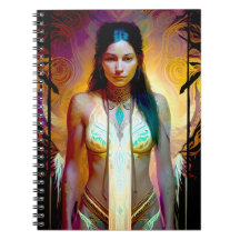 Lemurian Priestess-Notebook
