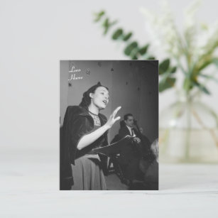 Lena Horne Postkarte