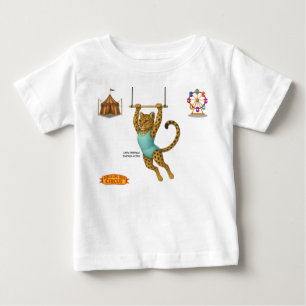 Lena Leopard Trapezartistin Baby T-shirt