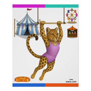 Lena Leopard, Trapezartistin Poster