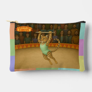 Lena Leopard Trapezartistin Zubehörtasche