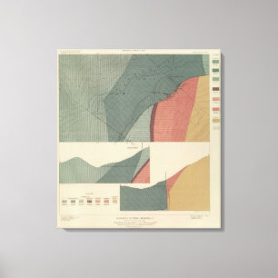 Lenado Grubenbezirk-Blatt Leinwanddruck