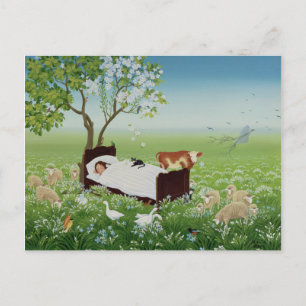 Lenas Traum Postkarte