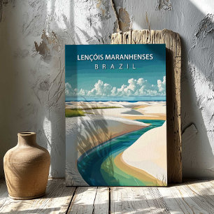 Lençóis Maranhenses Brasil Reise Leinwanddruck Kun