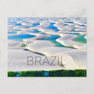 Lençóis Maranhenses, Brasil Reise-Postkarte Postkarte