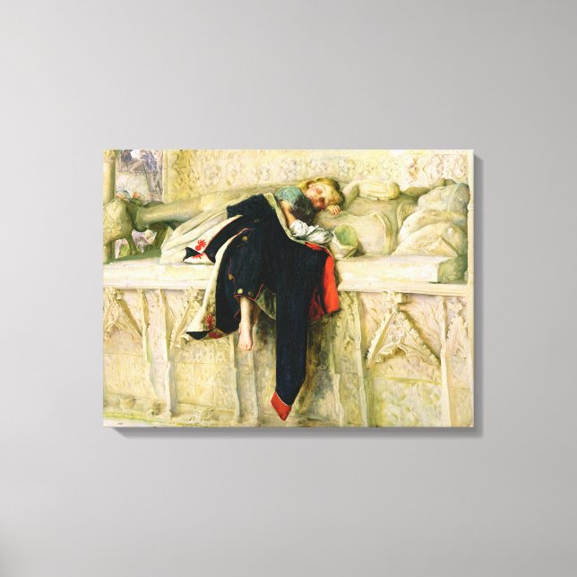 L'Enfant du Regiment (Der Random Shot) 1855 (Öl Leinwanddruck (Vorderseite)