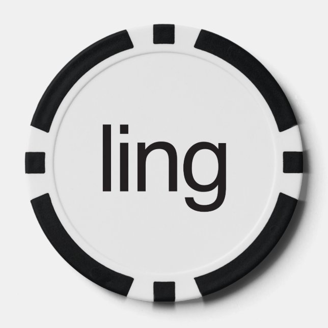 Leng Pokerchips (Vorderseite)