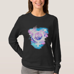 Leng Rainbow Pride Transgender Bisexuelle Gay Lesb T-Shirt