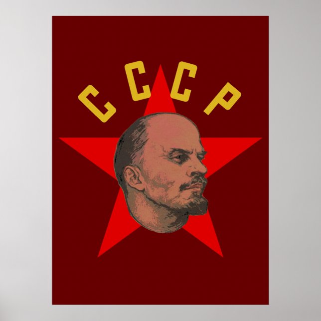 Lenin CCCP Poster (Vorne)
