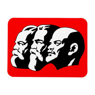 Lenin, Marx, Engels, Sowjetunion, Kommunismus Magnet