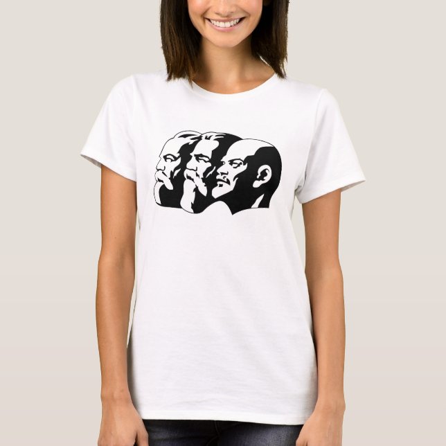 Lenin, Marx, Engels, Sowjetunion, Kommunismus T-Shirt (Vorderseite)