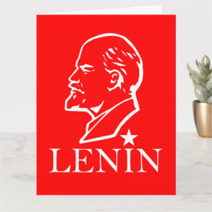 Lenin, UdSSR, CCCP, sowjetische Gewerkschaft, Komm Karte