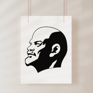 Lenin, UdSSR, CCCP, Sowjetunion, Kommunismus Fotodruck