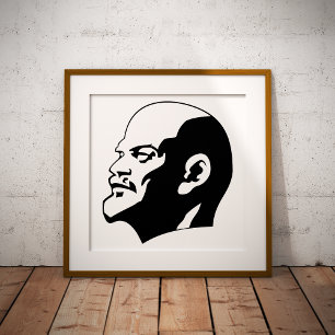 Lenin, UdSSR, CCCP, Sowjetunion, Kommunismus Fotodruck