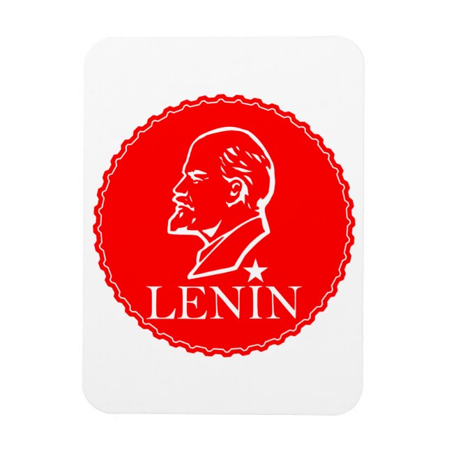 Lenin, UdSSR, CCCP, Sowjetunion, Kommunismus Magnet (Vertikal)