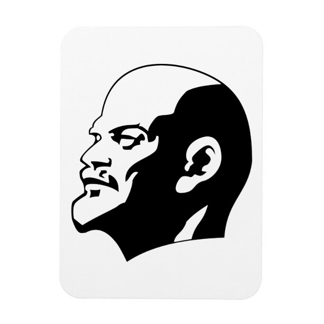 Lenin, UdSSR, CCCP, Sowjetunion, Kommunismus Magnet (Vertikal)