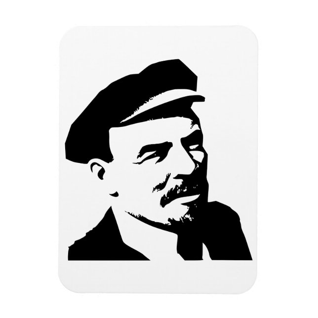 Lenin, UdSSR, CCCP, Sowjetunion, Kommunismus Magnet (Vertikal)