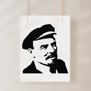 Lenin, UdSSR, CCCP, Sowjetunion, Kommunismus Poster