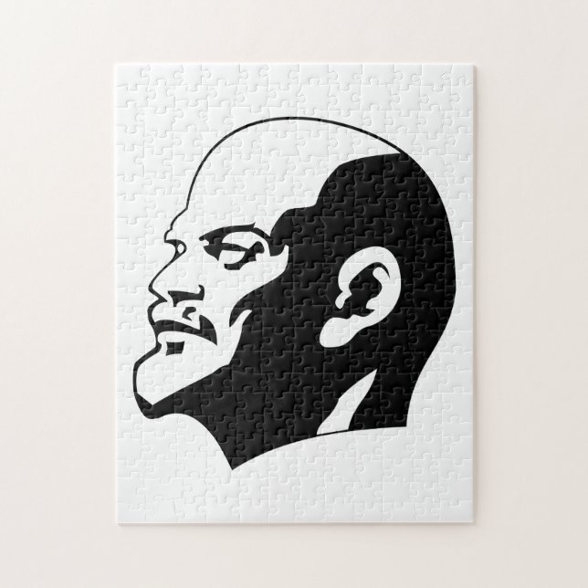 Lenin, UdSSR, CCCP, Sowjetunion, Kommunismus Puzzle (Vertikal)