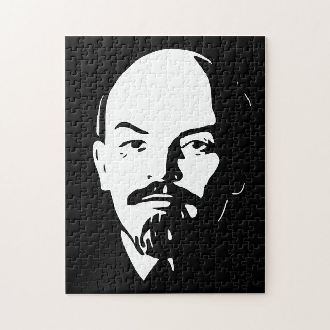 Lenin, UdSSR, CCCP, Sowjetunion, Kommunismus Puzzle (Vertikal)
