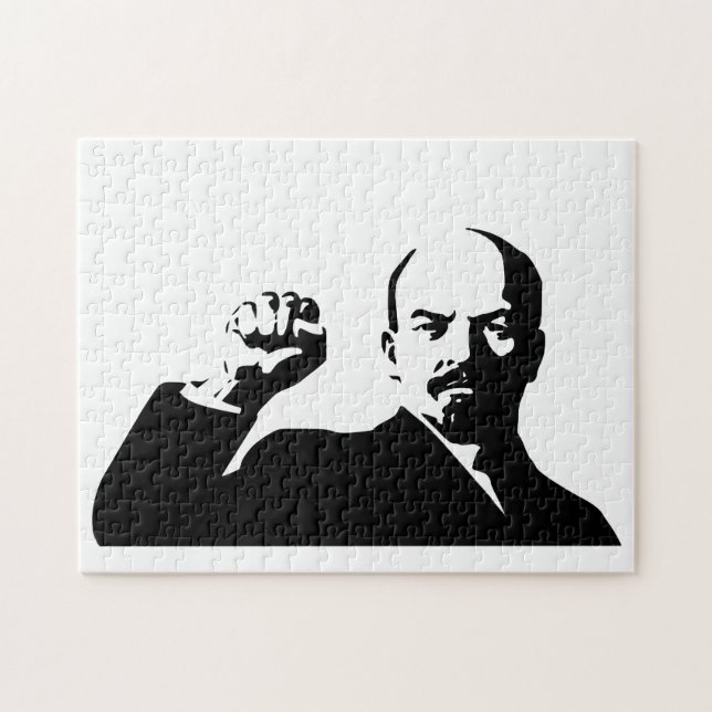 Lenin, UdSSR, CCCP, Sowjetunion, Kommunismus Puzzle (Horizontal)