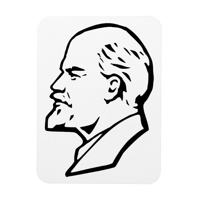 Lenin, USSR, CCCP, Soviet Union, Communism Magnet (Vertikal)