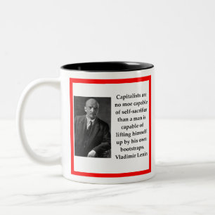 Lenin Zweifarbige Tasse