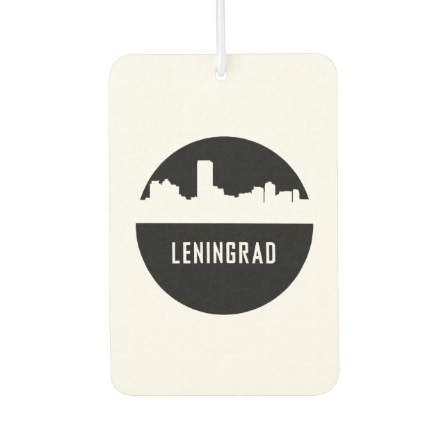 Leningrad Autolufterfrischer (Vorderseite)