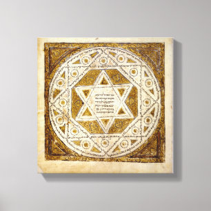 Leningrad Codex Leinwanddruck