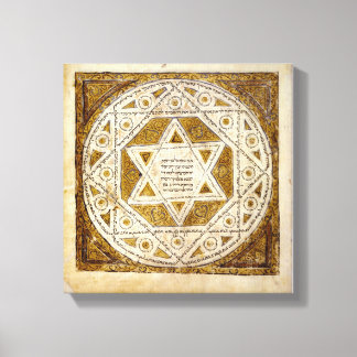 Leningrad Codex Leinwanddruck