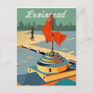 Leningrad Postkarte