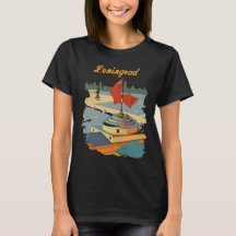 Leningrad Russland City Retro Reise T-Shirt