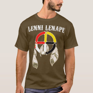 Lenni Lenape Delaware Native Amerikanischen Ureinw T-Shirt