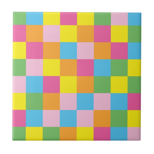 Lennon-Mauer-Fahne mit kong-Protestsymbol Fliese (Vorderseite)