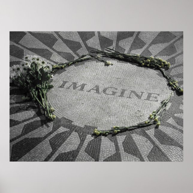 Lennon Memorial Poster (Vorne)